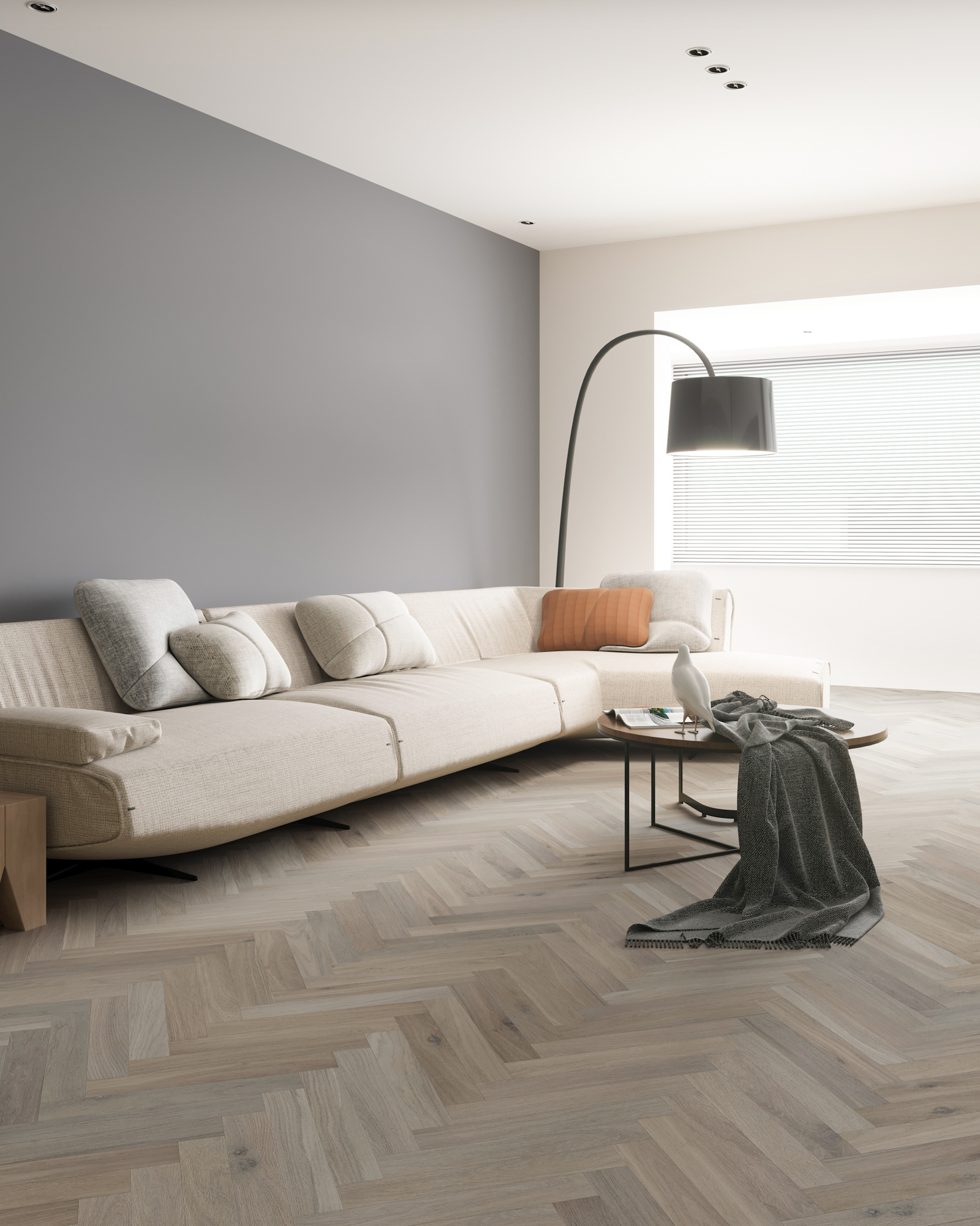 herringbone hardwood flooring