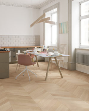 chevron flooring room scene